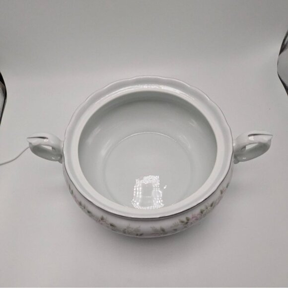 Sheffield Classic 501 Japan Covered Vegetable Serving Dish Bowl Floral Design - Picture 9 of 16